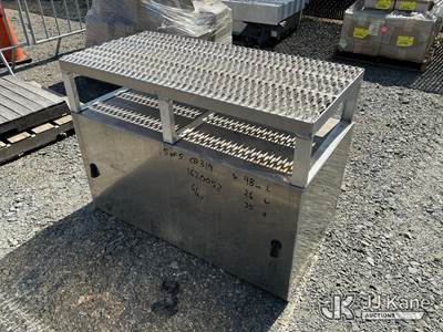 Qty (5) Aluminum Tool Box 48in L x 26in W x 35in H (New/Unused)