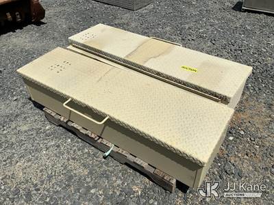 (2) Steel Tool Box 18in L x 61in W x 12in H (New/Unused)