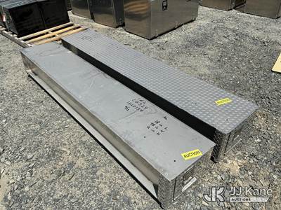 (2) Aluminum Tool Boxes 18IN L x 98IN W x 12IN H (New/Unused)