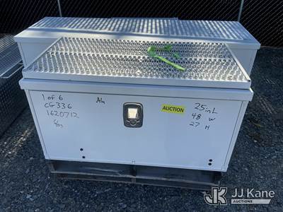 (6) Aluminum & Steel Tool Boxes (New/Unused)