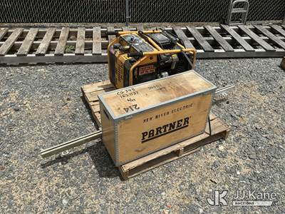 Vanguard Gas with Partner HP 40 Mark 2 Hydraulic Pump & Partner K3600 Concrete Saw