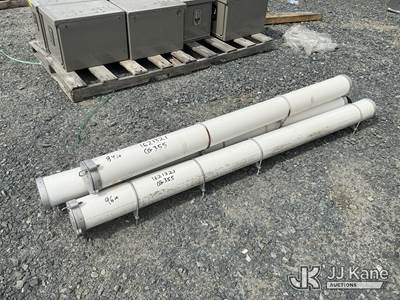 Qty (3) Pipe Storage, 2 x 96 in & 1 x 84 in (New/Unused)