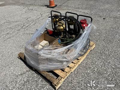 4 Portable Hydraulic Hose Crimpers (Condition Unknown)