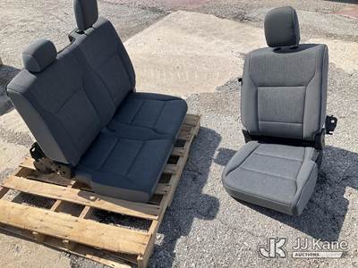 Used Rear Split Bench Seat, Seller States Fits 2025-2026 Ford F350/F450/F550