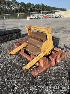 Tow behind land clearing roller