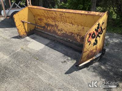 Used Snow Pusher for Skid Steer