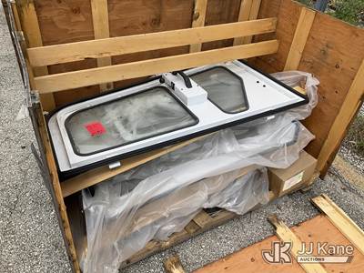 Used Enclosed Cab Kit, Condition Unknown (Door Will Not Shut)