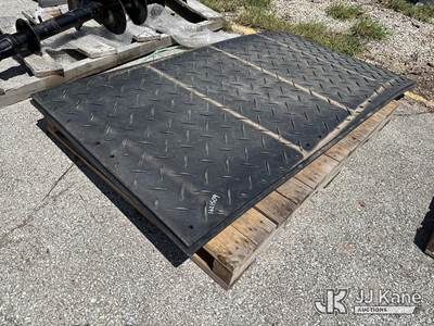 Used (3) Turf Mats, Size 4X8