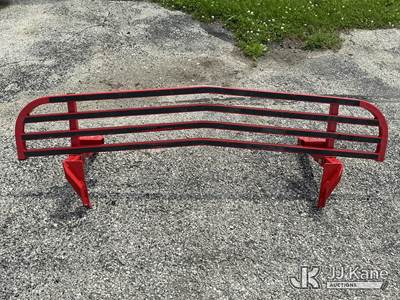 Butlet Proof Diesel Headache Rack, 54IN Long, 9IN Tall