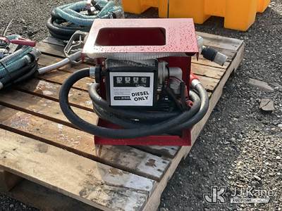 12V Diesel Fuel Pump w/ Flow Meter