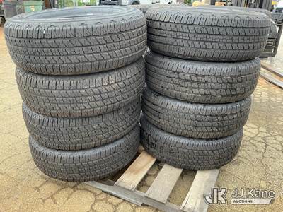 (8) Goodyear Wrangler 275/65R18 tires (New/Unused)