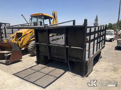 Used Stake Bed 10FT 10IN x 7FT 10IN, Total Length 12FT 5IN