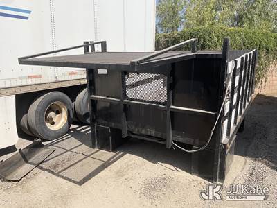 Used Stake Bed with Lift Gate, 10FT 10IN Bed
