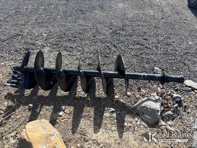 24" Auger Bit (New) 2.5" Coupler *NO OTHER ITEMS IN THE BACKGROUND ARE INCLUDED WITH THIS ITEM BEING SOLD ONLY THE ITEM LISTED IS AVAILABLE FOR THIS LOT. (New)