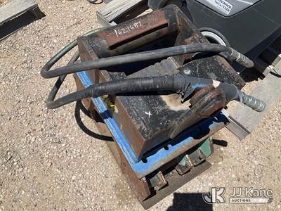 Indeco IHC 30 Hydraulic Vibratory Compactor Attachment for Mini Excavators