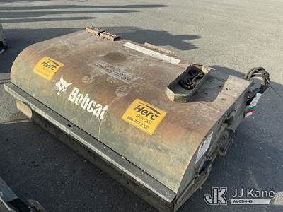 Bobcat Skid Steer Sweeper Attachment (Used