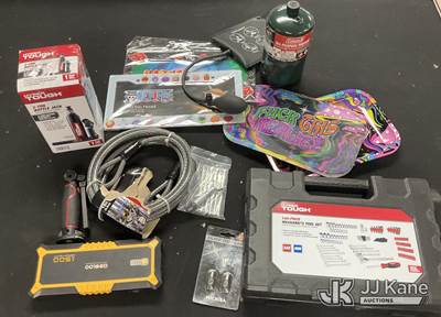 Used Tools and License Plate Covers (Open Box)