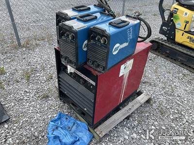 (3) Miller CST 280 Welders & (1) Lincoln Idealarc R3R-300 Welder (Condition Unknown)