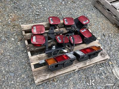(1) Truck Tail Light Bar & (4) Assorted Set Of Tail Lights