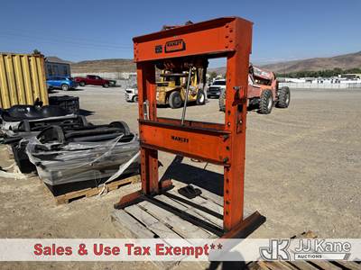 Manley 60 Ton Hydraulic Press (Condition Unknown)