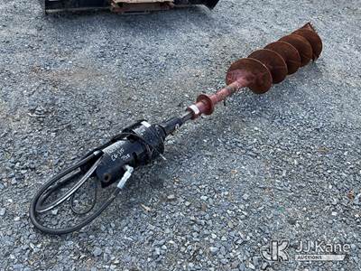 Used 2-SPEED Auger Motor with 18IN Rock Auger