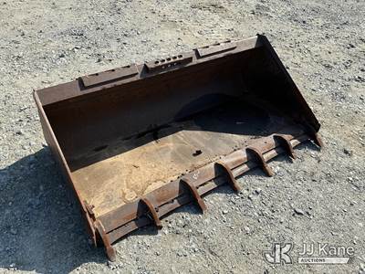 65in Skid Steer Bucket (Used )