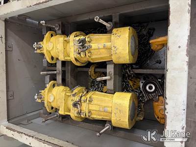 Box With (2) 2-Ton Hydraulic Chain Hoists (Condition Unknown)