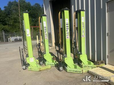 (4) ARI Hetra Model HDMI 8 15,000 lb Truck Lifts