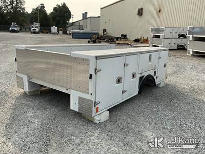 Used 11' Fiberglass Open Utility Body, S/N 270-93419979
