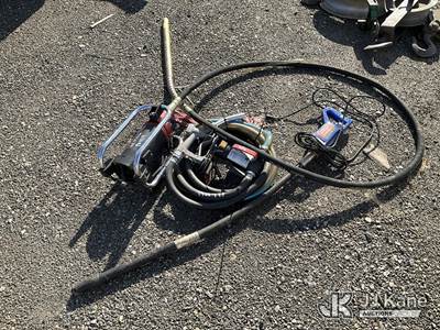 (2) Concrete Vibrators & Diesel Fuel Transfer Pump