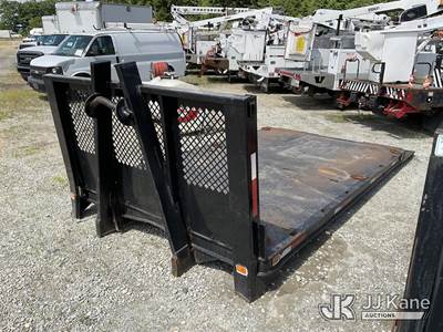 13 ft Hook Lift Flatbed Body with Beavertail, 54 in Hook