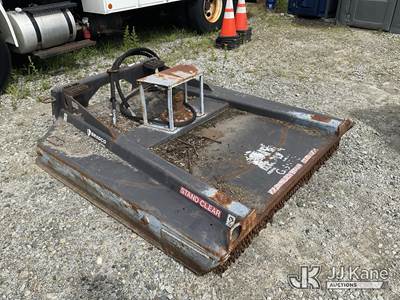 Paldain Bradco 72 inch Hydraulic Skid Steer Brush Cutter Attachment