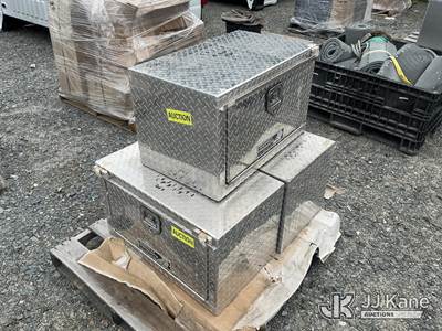 (3) Aluminum Tool Boxes 18IN L x 30IN W x 18IN H