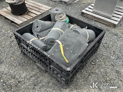 Miscellaneous Rolls of Floor Mats & One Spool of Rope Light (New)