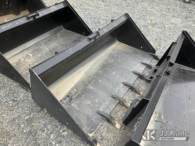 74 in Dirt Bucket Attachment For Skidsteer (New/Unused)