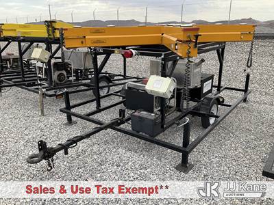2014 Sherin Ind RCM Lighted X Runway Closed Trailer with Diesel Generator