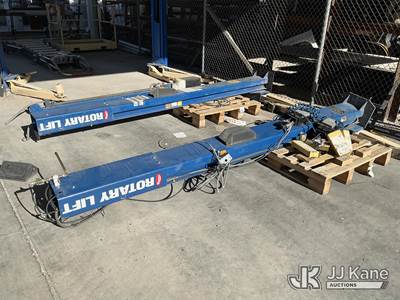 Rotary SP0A10N500 10,000 lb Floor Mount Vehicle Lift
