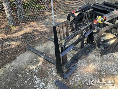 Used 48 Inch Quick Attach Forklift Blades
