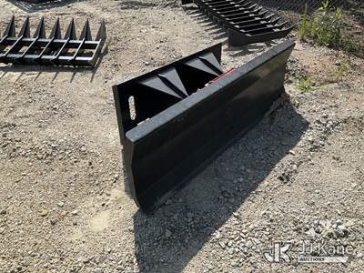 Used 72 Inch Quick Attach Hydraulic Grading Blade