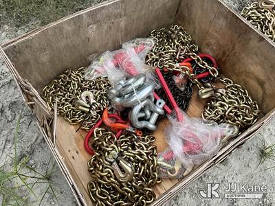 Assorted Grade 80/70 Chains, Ratchet Binders and Shackles