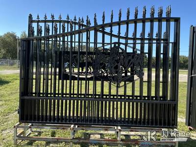 3 Sets Of Iron Gates Bi-Parting For 20Ft