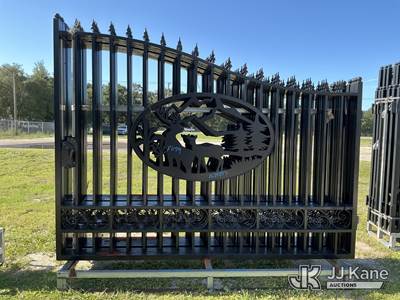 5 Sets of Bi-Parting Iron Gates for 20 Ft Opening