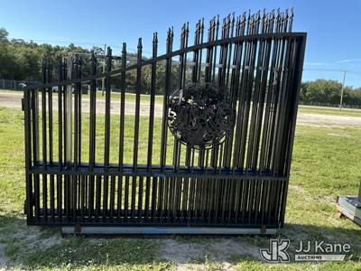 4 Sets of Bi-Parting Iron Gates for 16 Ft Opening
