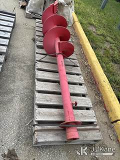 20 Inch Terex Rock Auger with 2.5 Inch Hex Shaft