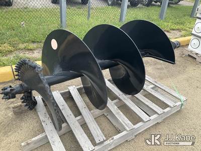 Pengo 36IN Rock Auger, 8 ft Long