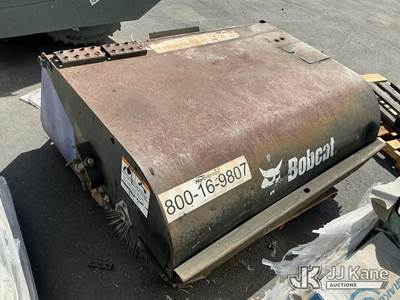 Used 2017 Skid Steer Sweeper Attachment, S/N 714432992