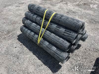 (10) Rolls 4'x100' Hot Dip 14ga Galvanized Fence (New