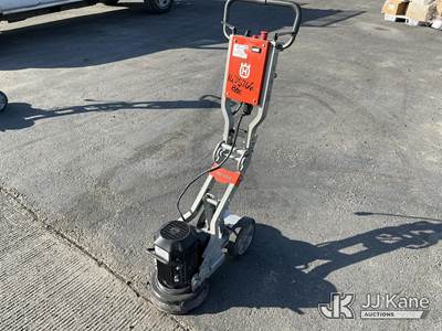 Used Husqvarna PG280 Electric Concrete Grinder, Condition Unknown