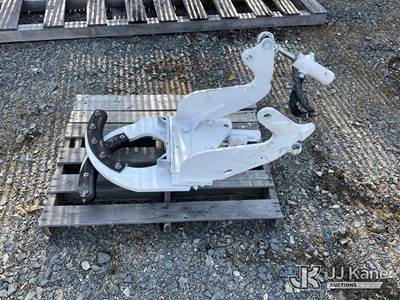 Digger Derrick Hydraulic Pole Grab Attachment