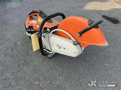Used Stihl TS420 Concrete Saw (Not Running, Condition Unknown)